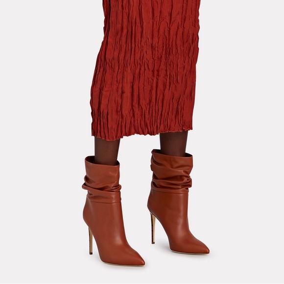 PARIS TEXAS Slouch 105 Leather Ankle Boots - Picture 4 of 4